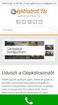 Mobile Screenshot of gepkolcsonzovac.hu